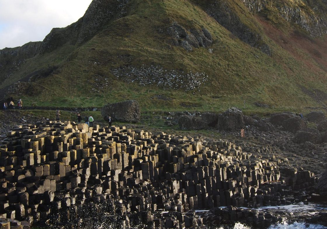 The Giant's Causeway, a UNESCO World Heritage site.