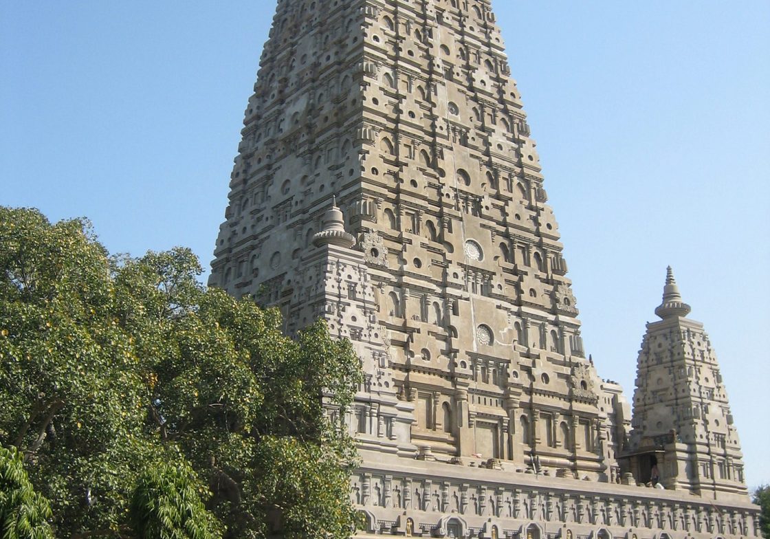 The Mahabodhi Temple, Bodhgaya, India