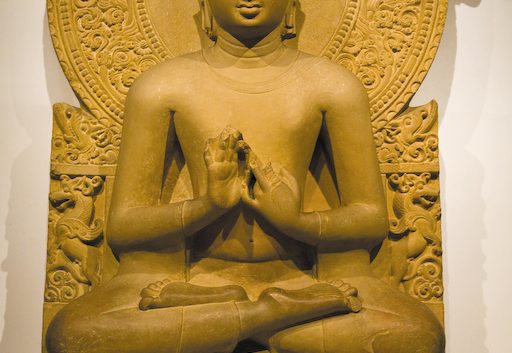 Buddha sculpture at the Sarnath Museum
