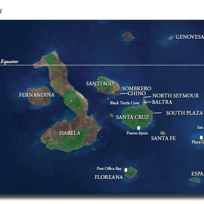 Galapagos Map
