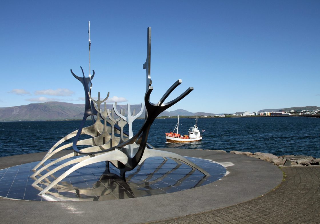 Reykjavik "Viking Ship" sculpture