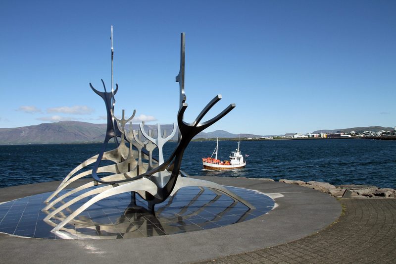 Reykjavik "Viking Ship" sculpture