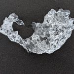 ice formation on the beach