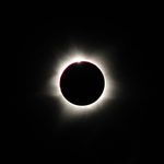 an eclipse of the sun