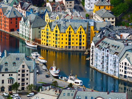 City of Alesund, Norway