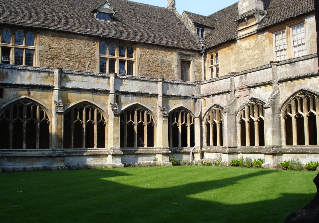 Lacock Abbey, cloister