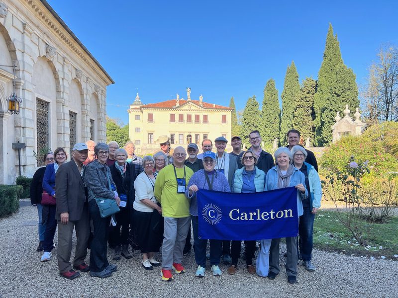 Carleton Alumni Adventure Travelers in Italy