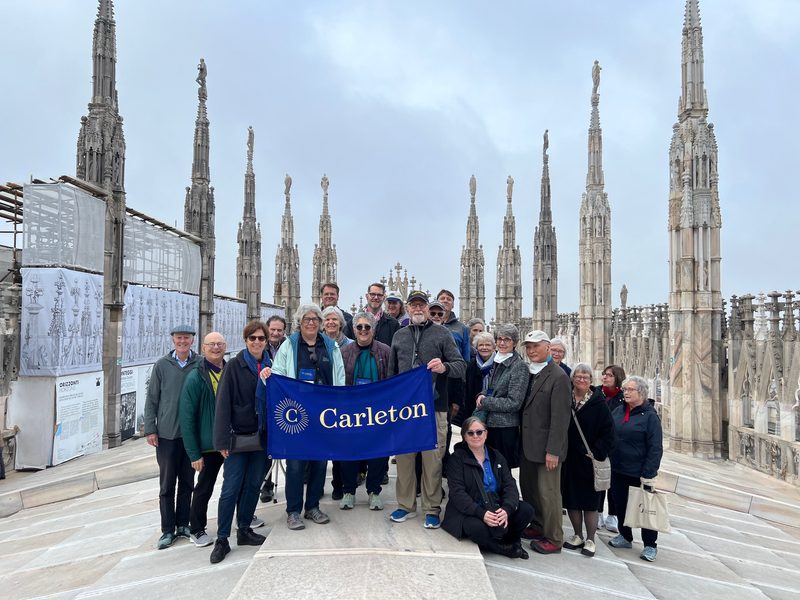 Carleton Alumni Adventure Travelers in Italy