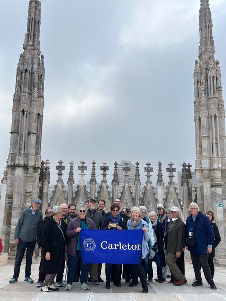 Carleton Alumni Adventure Travelers in Italy