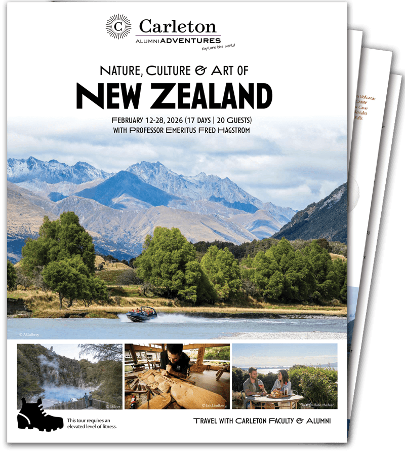 Travel to New Zealand with Carls in 2026