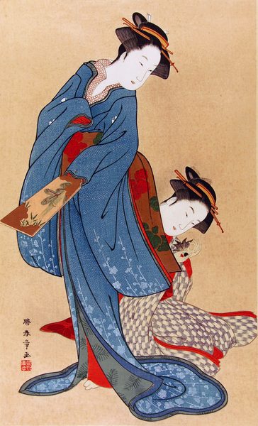 Woodblock print, Japan