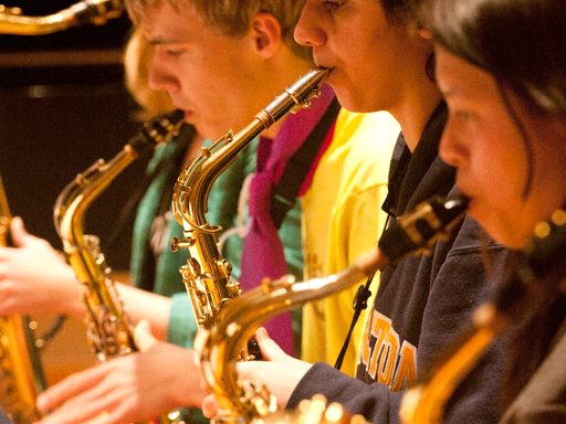 Jazz Ensemble Rehearsal