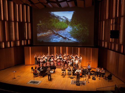 Carleton Choir in Kracum Hall