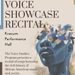 Voice Showcase Recital