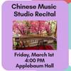 Chinese Music Studio Recital
