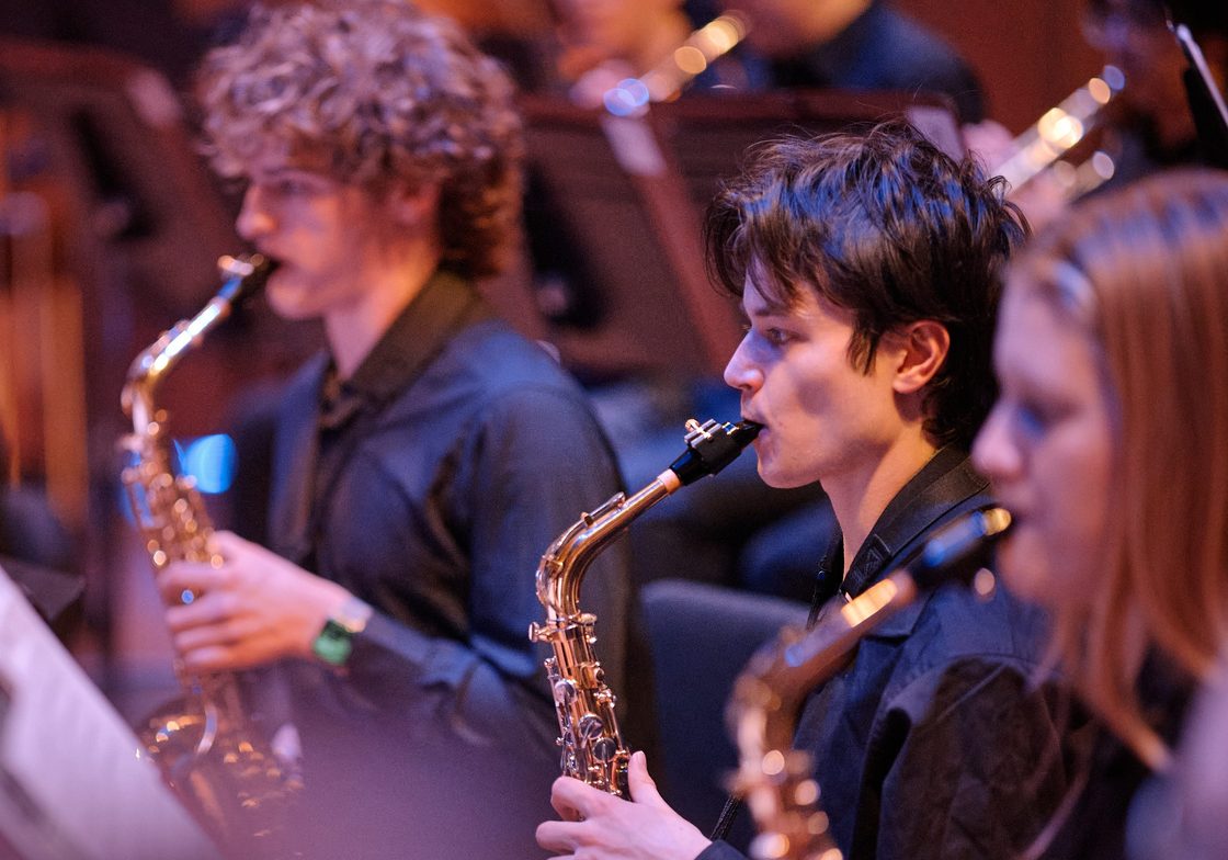 saxophones