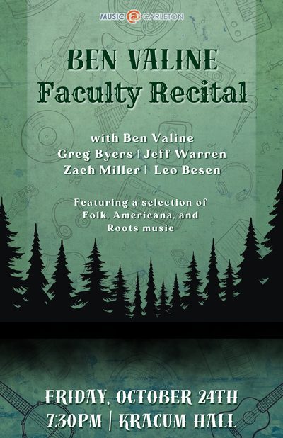 Valine's recital Poster. Halloween themed