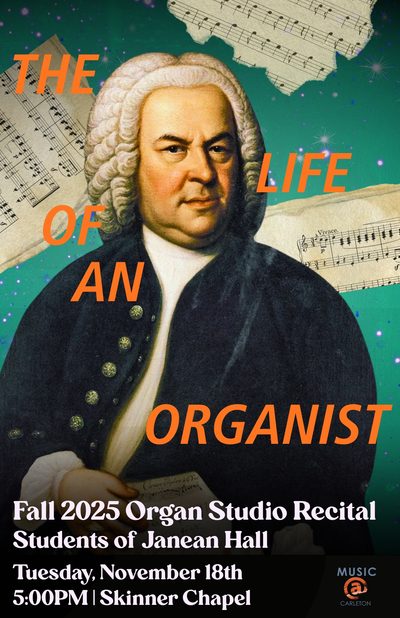 Organ Studio Recital Poster.