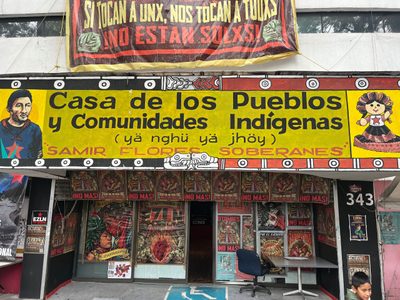 Sign in Cuernavaca, Mexico reading 