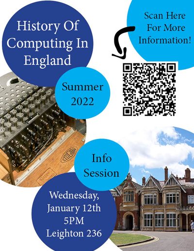 History of Computing Info Session Poster