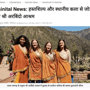 Screenshot of news article