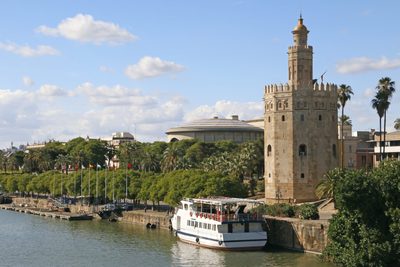tower of gold in seville, spain