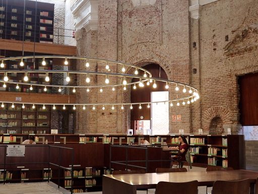 Library in Madrid