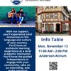 Middlebury Schools Abroad Info Table