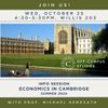 Economics in Cambridge Info Session