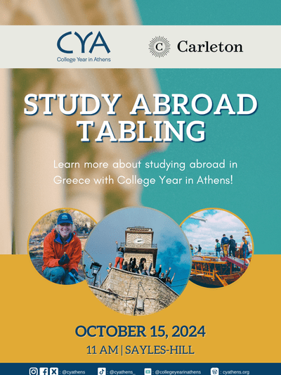 CYA study abroad poster