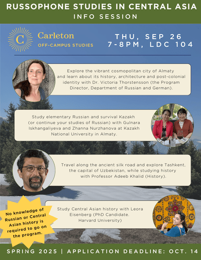 Russophone studies poster