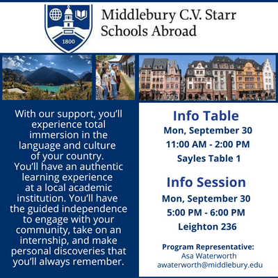 Middlebury poster