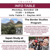 Earlham College Info Table