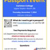 Passport Event - Come and Get Your Passport!