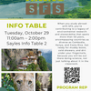 School for Field Studies Info Table