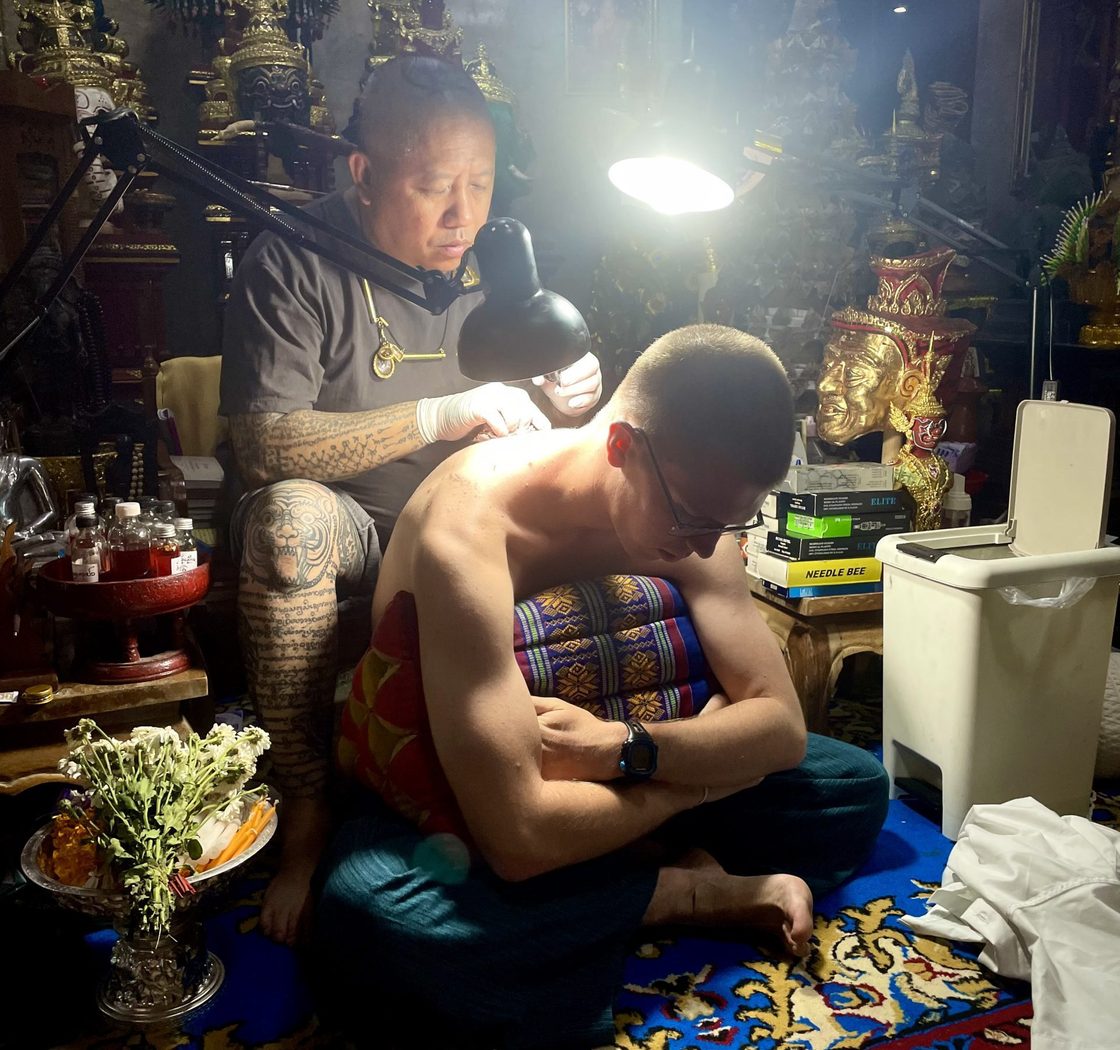 XCarleton Buddhist Studies in India and Thailand F24 - Lanna Sak Yant Ceremony - Carls Off Campus
