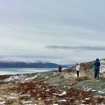 A quiet ridge above a glacial lake