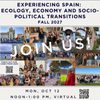 Experiencing Spain: Ecology, Economy, and Socio-Political Transitions Info Session