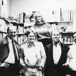 A group of professors in an office