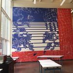 POSC mural beginnings