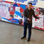 Student Bennett Herson-Roeser explains his team's contribution