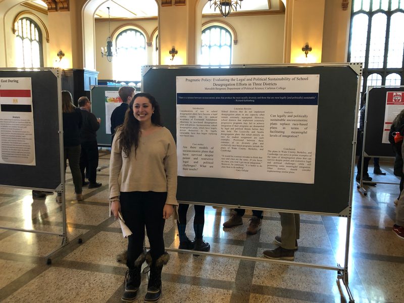"Evaluating Legal & Political Sustainability of School Desegregation Efforts" Meredith Bergman '19