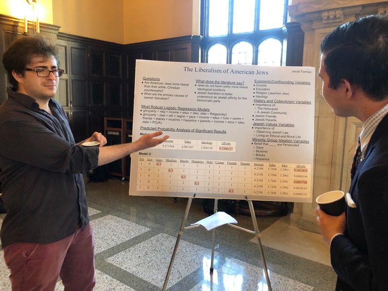 "The Liberalism of American Jews," Jacob Forman '19