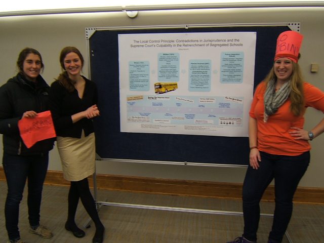 Robin Burrell with supporters