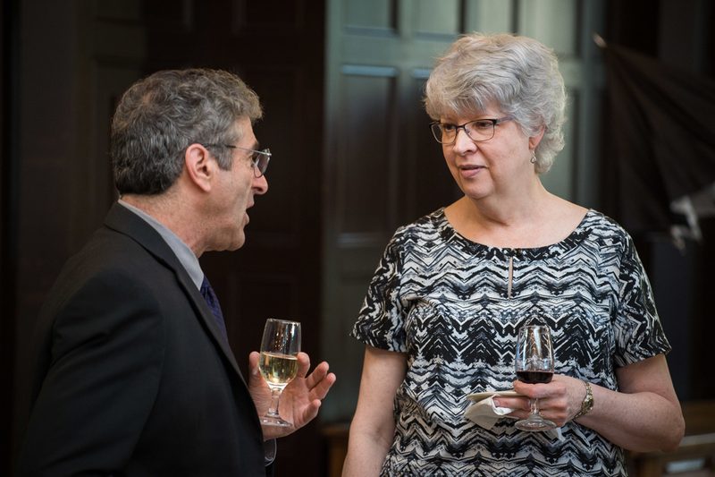 Laurence Cooper and Tricia Peterson
