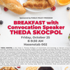 Breakfast with Theda Skocpol