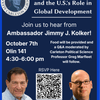 Health Aid, Diplomacy, and the U.S.'s Role in Global Development with Ambassador (Ret) Jimmy J. Kolker