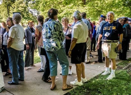 Bunching for the Parade of Classes
