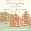 Biology PEER Gingerbread House Decorating Party (with Hot Chocolate)