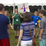 New student week groups meet for the first time